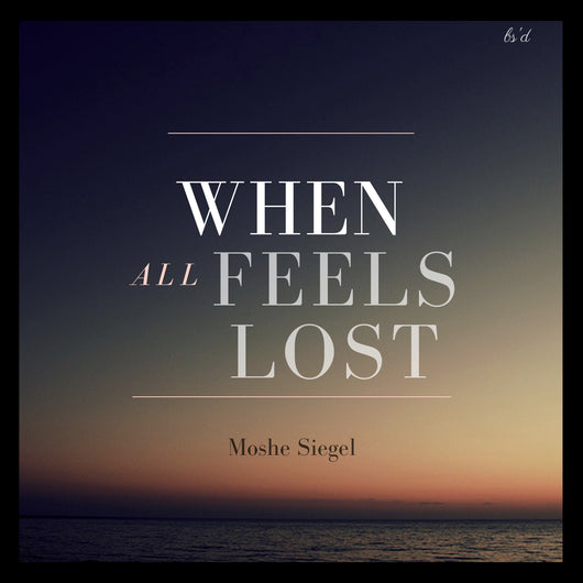 Moshe Siegel - When All Feels Lost