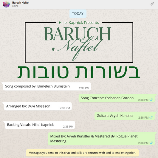 Besoros Tovos - Baruch Naftel