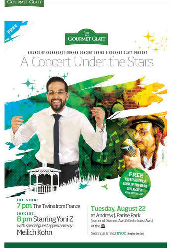 a Concert under the Stars with Melich & Yoni Z