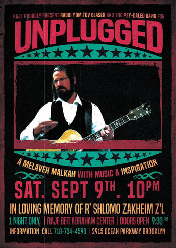 Rabbi Yom Tov Glaser Unplugged