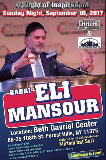 Rabbi Eli Mansour in Forest Hills