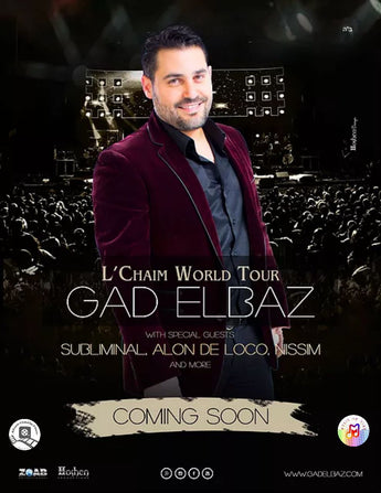 Lchaim World Tour with Gad Elbaz