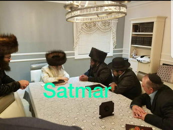Nissim Black with the Satmar Rebbe from Williamsburg