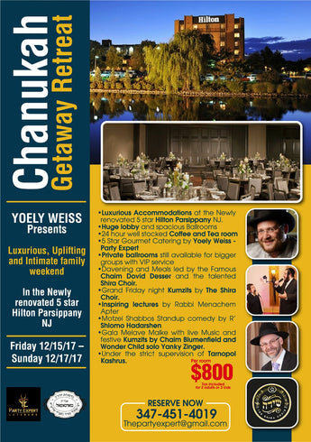 Chanukah Getaway Retreat