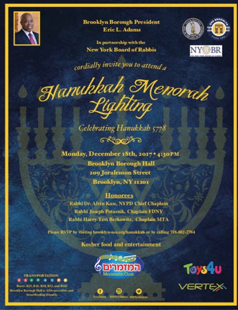 Chanukah Menorah Lighting