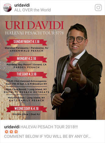 Uri Davidi - Pesach Tour