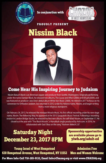 Nissim Black - His Story