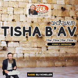 One Time One Time - Tisha B'AV - Rabbi Eli Scheller