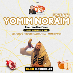 One Time One Time - Yomim Noraim - Rabbi Eli Scheller