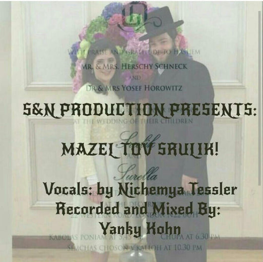 Yidy G - Sruli Wedding Song